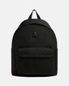 Moncler Pierrick Backpack Front Zip-fastening Pocket In Black