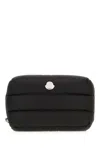 Moncler Black Nylon Beauty-case In Black