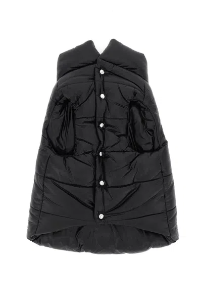 Moncler Black Nylon Dog Padded Jacket