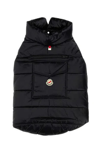 Moncler Black Nylon Dog Padded Jacket