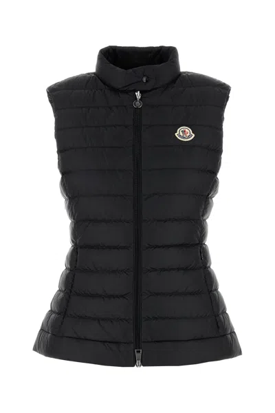 MONCLER MONCLER BLACK NYLON DOWN JACKET