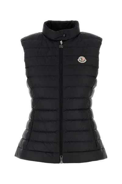 Moncler Black Nylon Down Jacket