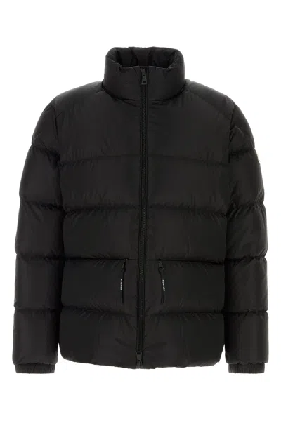 Moncler Black Nylon Down Jacket