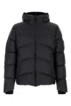 Moncler Black Nylon Fulcran Down Jacket In Black