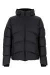 Moncler Black Nylon Fulcran Down Jacket In Black