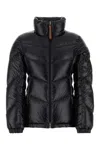 Moncler Black Nylon Gast Down Jacket In 999