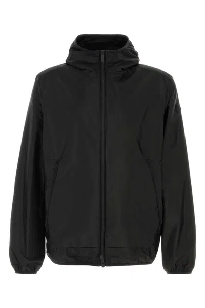 MONCLER BLACK NYLON GRANIER JACKET