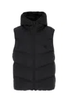 Moncler Black Nylon Guersac Down Jacket In Black