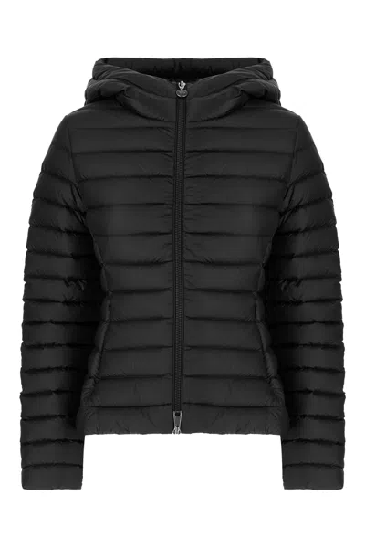 Moncler Black Nylon Ige Down Jacket