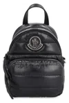 MONCLER PADDED NYLON CROSSBODY HANDBAG WITH LEATHER DETAILS AND REMOVABLE STRAP