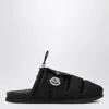 Moncler Mon Pocket Slippers In Black