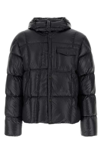 Moncler Black Nylon Serfanto Down Jacket
