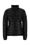 Moncler Grenoble Black Nylon Walibi Down Jacket In Black