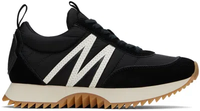 MONCLER BLACK PACEY SNEAKERS