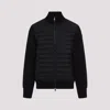 Moncler Tricot Cardigan In Black