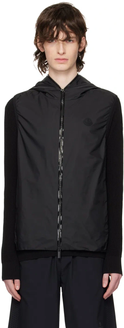 Moncler Pakito Waistcoat In Nero