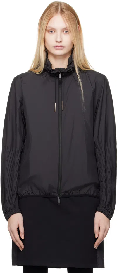 MONCLER BLACK PANAT JACKET