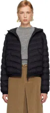 Moncler Black Pandelon Down Jacket In Black