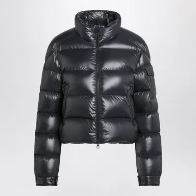 MONCLER MONCLER  BLACK PETRA SHORT PUFFER JACKET