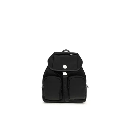 Moncler Black Polyamide Backpack