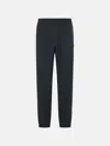 Moncler Black Polyamide Blend Trousers In Black
