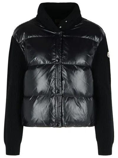 Moncler Black Polyamide Sweater