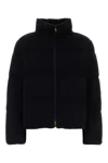 Moncler Black Polyester Blend Mornas Down Jacket In Black