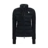 Moncler Black Polyester Sweatshirt In Black