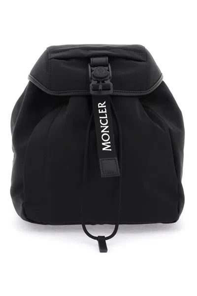 Moncler Black Polyester Trick Backpack
