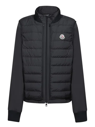 Moncler Black Polyester Verde Jacket