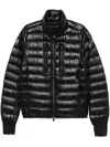 Moncler Hers Padded Jacket Zipped Pockets In Black