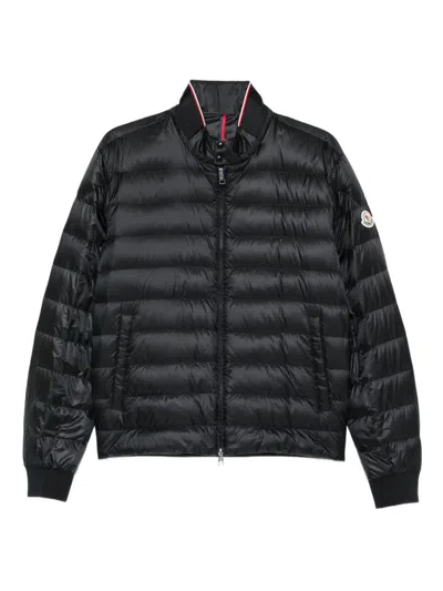 MONCLER Black quilted down jacket MONCLER