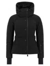Moncler Guyane Ski Jacket In Black