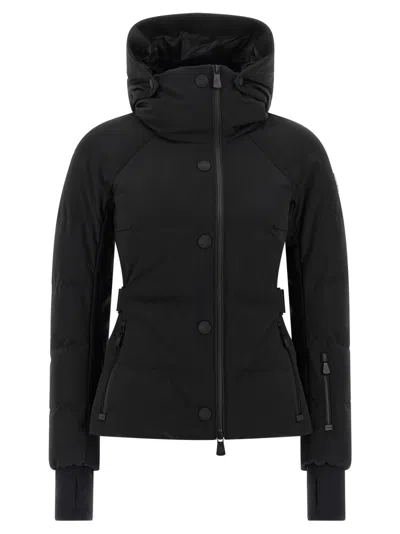 MONCLER BLACK QUILTED JACKET