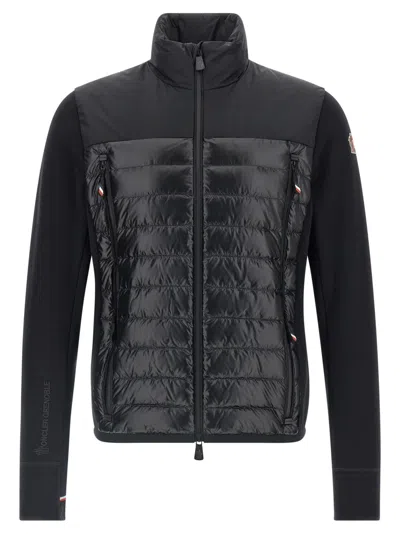MONCLER BLACK QUILTED JACKET