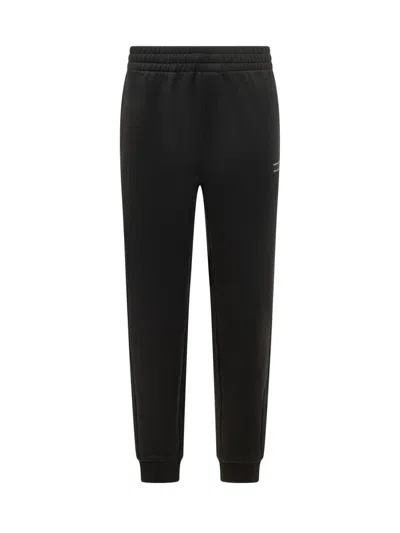 MONCLER MEN BLACK REGULAR JOGGERS PANTS