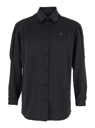 Moncler Black Regular Solid Shirt