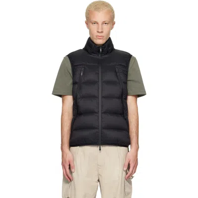Moncler Black Reticone Down Vest