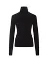 Moncler Wool And Cashmere Turtleneck Sweater In Black