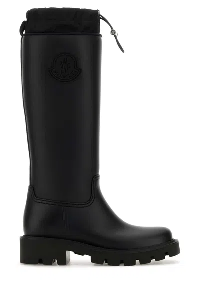 Moncler Black Rubber Kickstream Boots