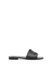 Moncler Mon Slides In Black
