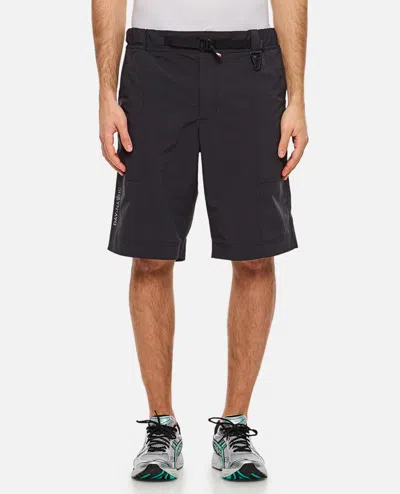 MONCLER BLACK SHORTS