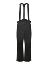 Moncler Adjustable Strap Nylon Technical Pants In Black