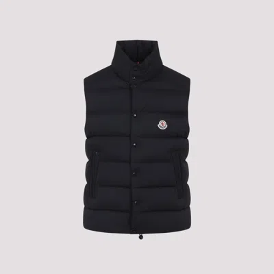 Moncler Black Sleeveless Puffer Jacket