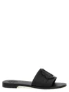 Moncler Mon Slides In Black