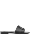 Moncler Mon Slides In Black