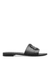 Moncler Mon Slide In Black