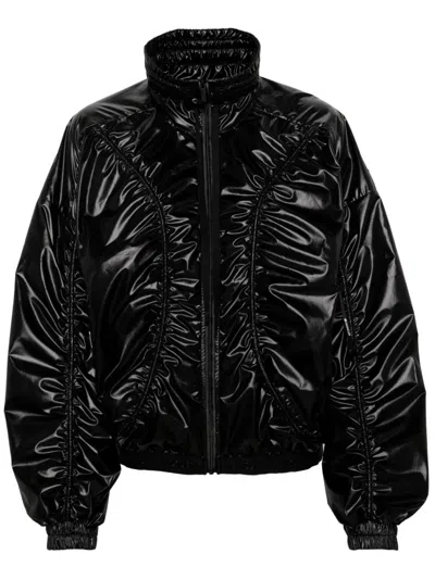 Moncler Black Sporty Women's Jacket For Ss24