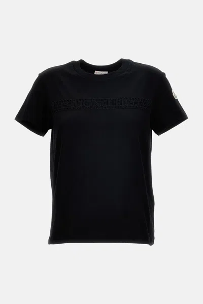 MONCLER BLACK SS T-SHIRT