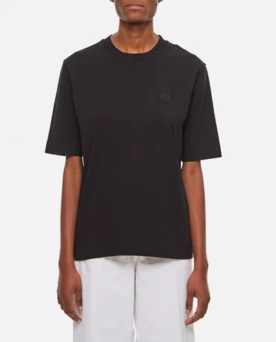 MONCLER BLACK SS T-SHIRT